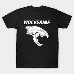 Wolverine bone skull T-Shirt